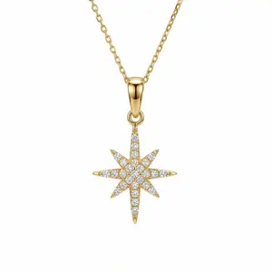 North Star Necklace | Gold Necklace