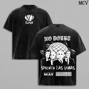 No Doubt Tee – Sphere Las Vegas Tour 2025 T-Shirt Hoodie & Sweatshirt Vintage Acid Wash Rock Pop Punk Ska Heavy Cotton Oversize Unisex Retro Graphic Streetwear Concert Music Fan Gift Top