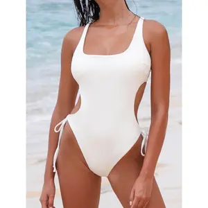 White X Cross One-Piece Swimsuit