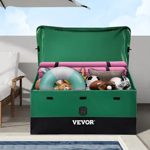VEVOR Outdoor Storage Box Patio Deck Box 230 Gallon Waterproof PE TarpaulinVEVOR Super Brand Day