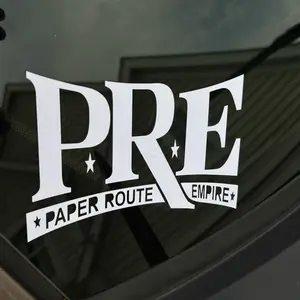 Paper Route Empire Decal Vinyl Decal - Multiple Colors and Sizes Available car decal