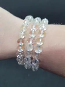 Clear Quartz Bracelets - 8mm