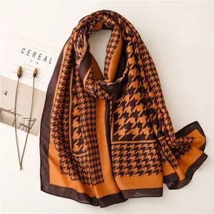 Statement scarf Silk and Cotton