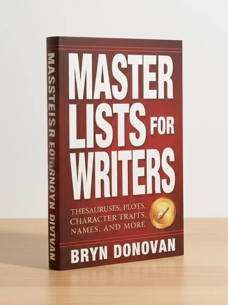 Master Lists for Writers: Thesauruses, Plots, Character Traits, Names, and More – Paperback Books Modern
