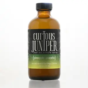 {pineapple+jalapeño} - 8 oz - {not so} simple syrup