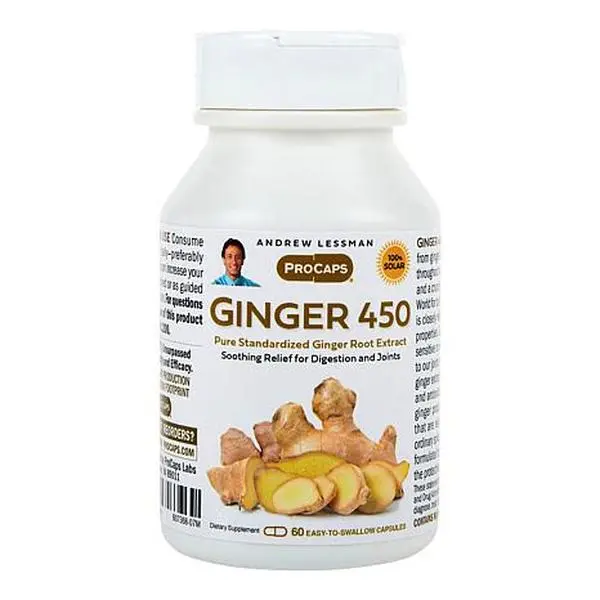 Andrew Lessman Ginger-450 - 60 capsules