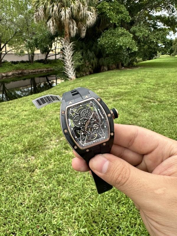 Invicta S1 Rally Automatic Men's Watch Model 49016 Rose Gold-Tone Skeleton Dial Black Silicone Strap Water Resistant Sport-Luxury Design