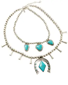 Shyanne Women's Frontier Antique Silver Layered Necklace - Safa24n11-Slvr