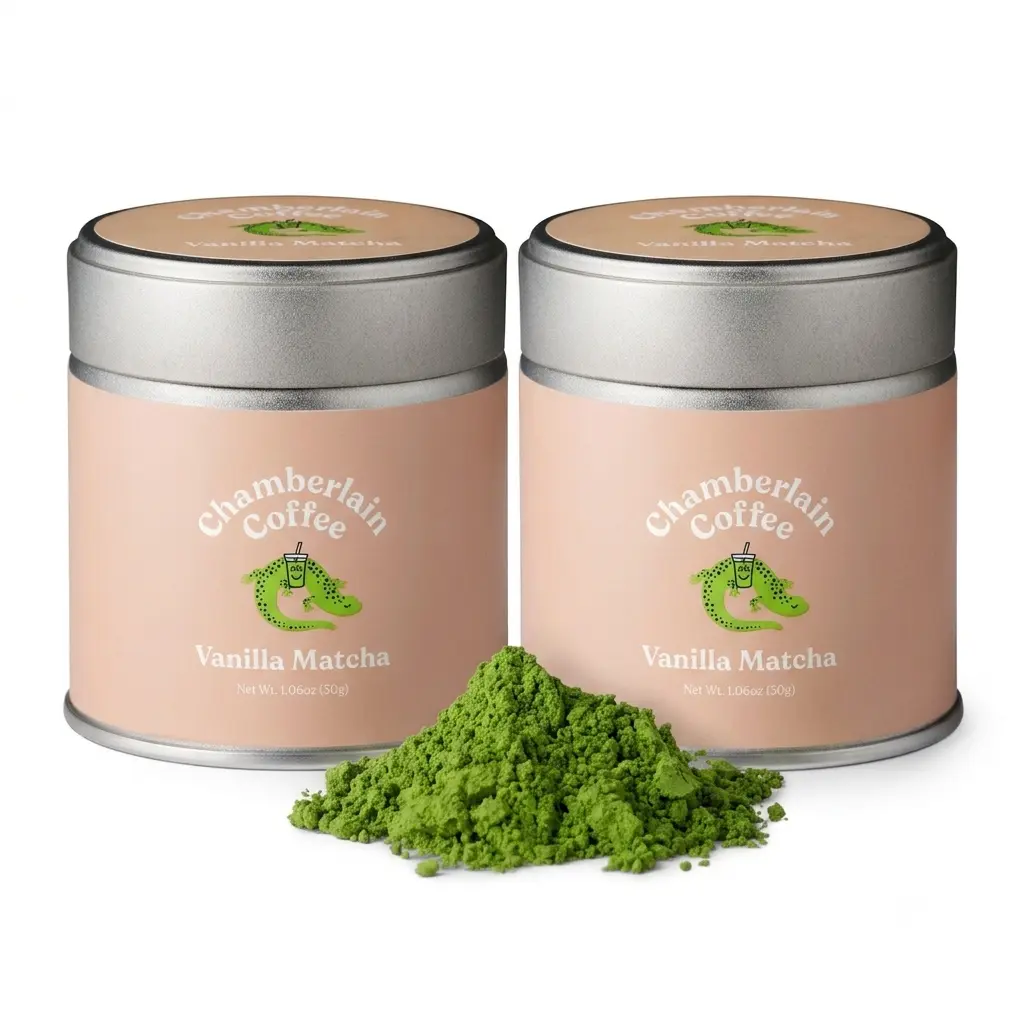 Chamberlain Coffee Ceremonial Grade Matcha (Vanilla) - 2 Pack