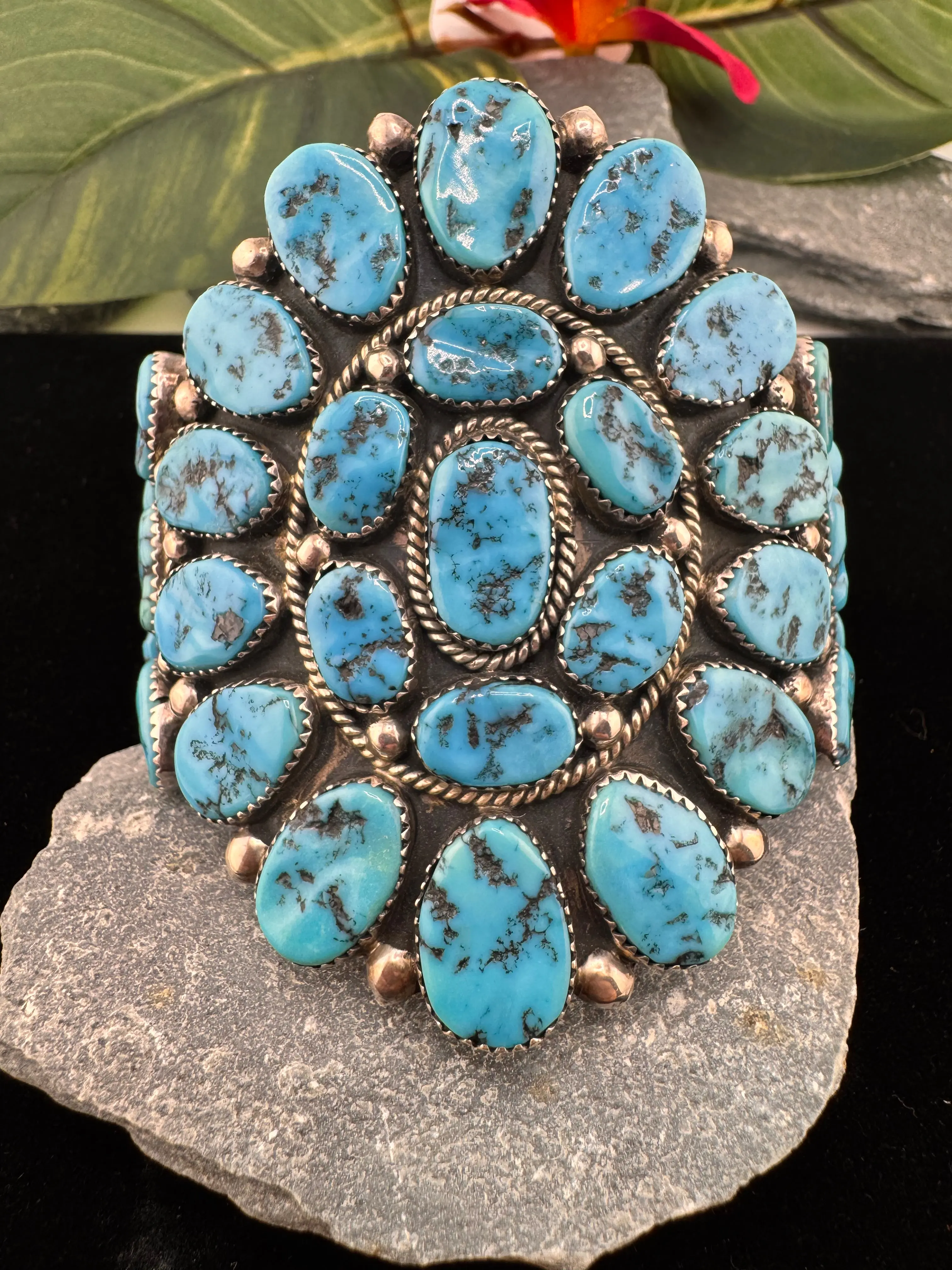 Henry Roanhorse Kingman Cluster Cuff