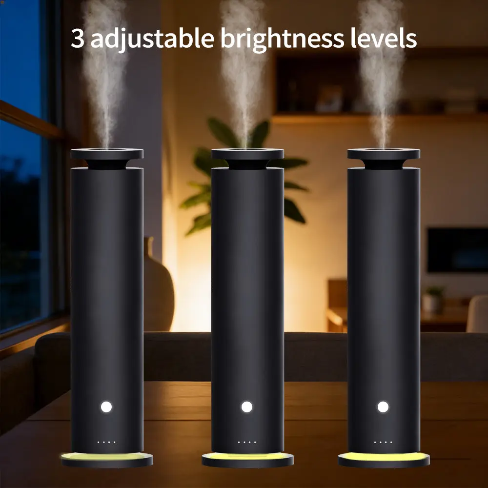 120mL Cold-Air Scent Diffuser with Ambient Light – Black