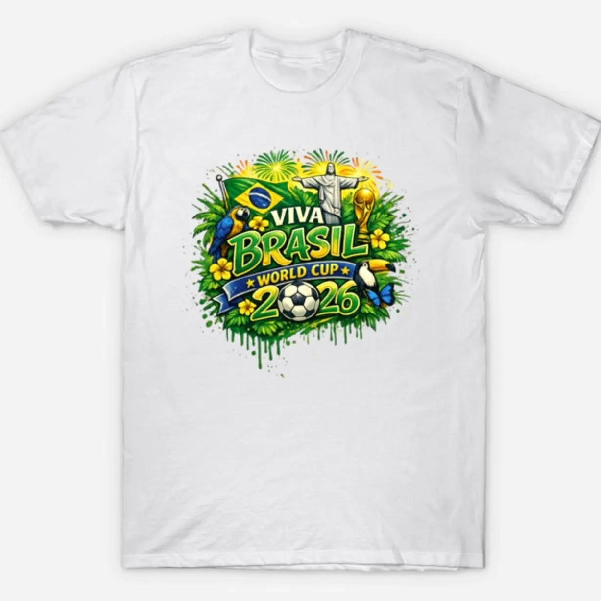 Brazil-Football-Champion-Cup-2026 T-Shirt VBD