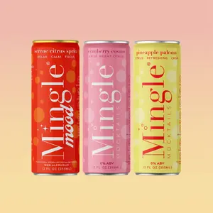 Citrus Sampler Pack – Canned Mocktails + Functional Drink Variety