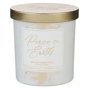 Peace on Earth Scented Candle in a Glass Jar