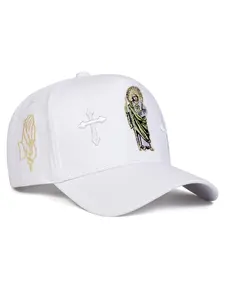 Unisex Jesus Five-Sided Baseball Hat, Adjustable Sun Protection Casual Hat for Spring & Fall, Outdoor Travel Beach Vacation, Quality Caps