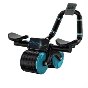 Abdominal Wheel Abdominal Muscle Exercise Equipment Tool Abdominal Training Enhances Core Strength Core Muscle Aerobic and Strength Training Combines Abdominal Muscle Shaping Suitable for Home and Gym Convenient Carry Comfortable Roller Design