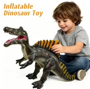 27.5 Inch Realistic Spinosaurus, Soft Inflatable Dinosaur Toys for Kids 3-5, Ideal Birthday Gifts Party Favors for Boys Girls