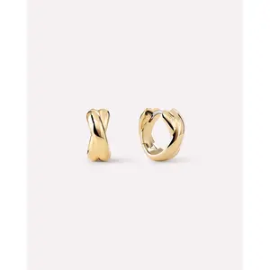 Huggie Earrings - Violet Huggie Hoops