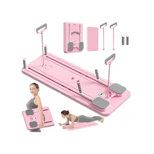 Revolutionize Your Home Workouts with the Adjustable Pilates Board - Ultimate Ab & Push-Up Training Solution!