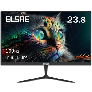 24 inch 1080P Full HD Computer Monitor, Frameless IPS Monitor, Type-C x1, HDMI 2.0 x1, FreeSync, 106% sRGB, VESA Mountable, Tilt, Low Blue Light Eye Care Monitor for Gaming, Home Office Working