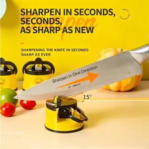Dull Knives?  Sharpen in Seconds Like New – No Effort Needed