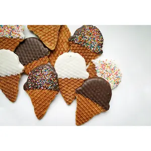 Ice Cream Cone-Shaped Stroopies