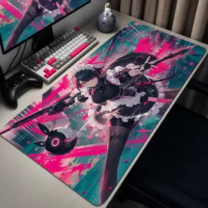 Zenless Zone Zero Ellen Joe Mouse Pad, XXL Gaming Desk Mat with Smooth Rubber Surface, Anti-Slip Base, Extended Keyboard Mousepad for PC Office Accessories ideal gift