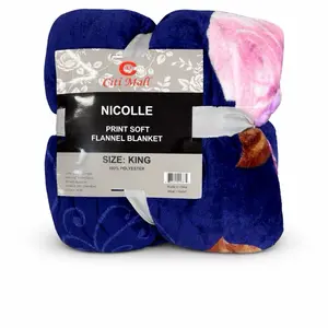 King size flannel blanket