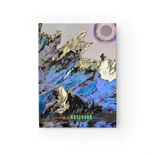 Wonderkul Notebook #055 - Hardcover Notebook - 5x7 - Blank Pages