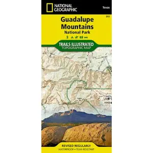 Guadalupe Mountains National Park, Map 203