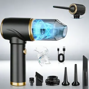 Portable Mini Vacuum Cordless – 4000mAh Battery, Strong Suction for Pet Hair & Crumbs, Handheld for Car Interior & Desk