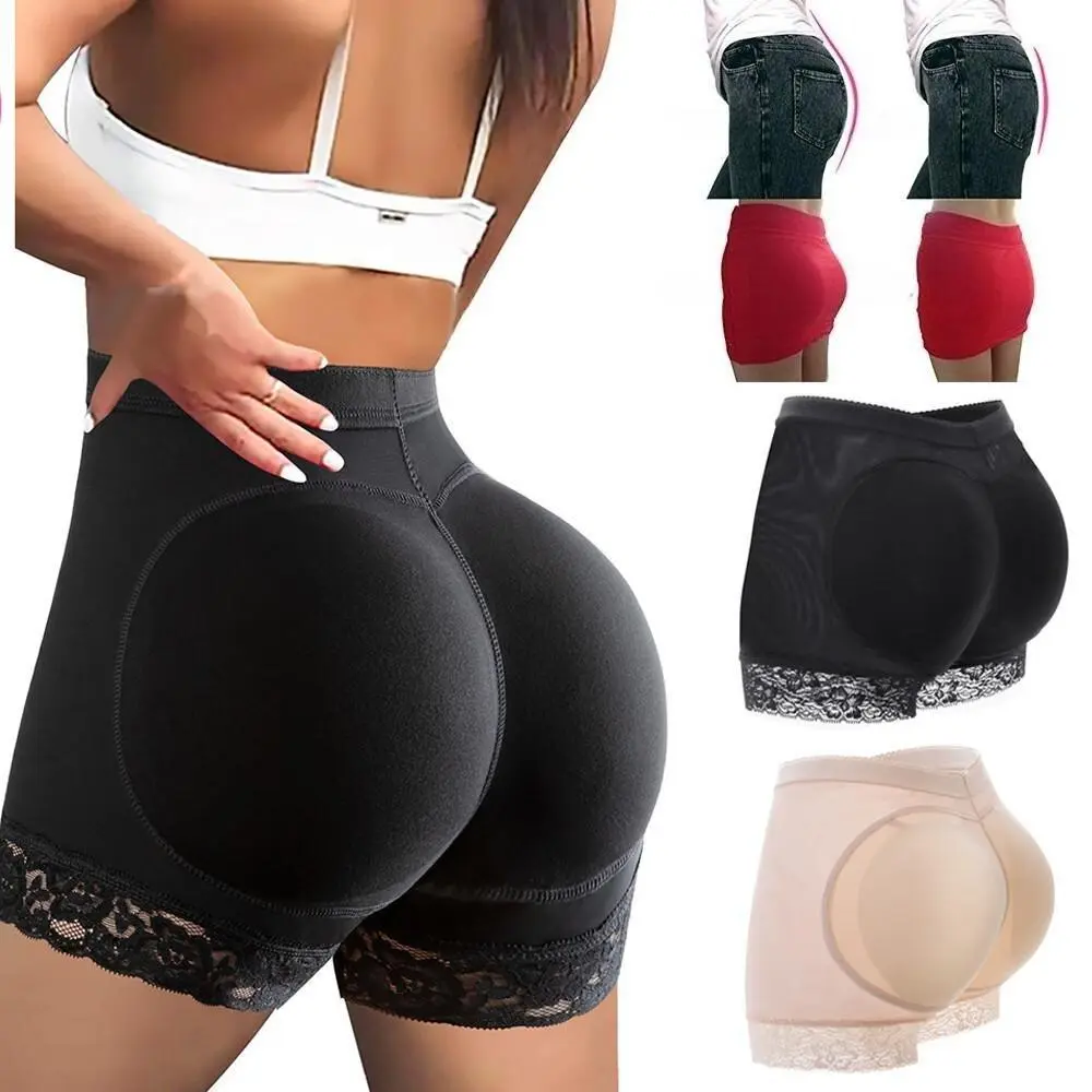 Women's Seamless Shapewear Butt Lifter & Hip Enhancer, Mid-Waist Compression Faja with Tummy Control for Everyday Wear and Dresses, Flat, Bottom, Panty, Wedding, Polyester, Boyshorts, Reusable, Lightweight, Tummy Slimmer, Lady, Hook & Eye
