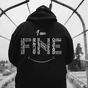 I Am Fine Hoodie, Emotional Hoodie, I Am Not Okay Sweatshirt, Sad Aesthetic Streetwear, Mental Health Graphic Shirt, Dark Mood Tee, Unisex Sweater Pullover Tee