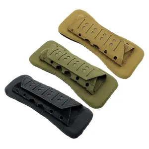 Outdoor Tactical Shoulder Pad Breathable Tactical Vest Cushion Anti-Slip Laser Cut Backpack Shock Absorbing Strap Pads