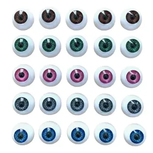 Doll Eyes Set Round DIY accessories semi-round eyes doll simulation prosthetic eyes toy eyes Anime Design Custom