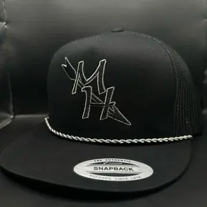 “The Ugly” SnapBack hat with a stainless steel rope chain