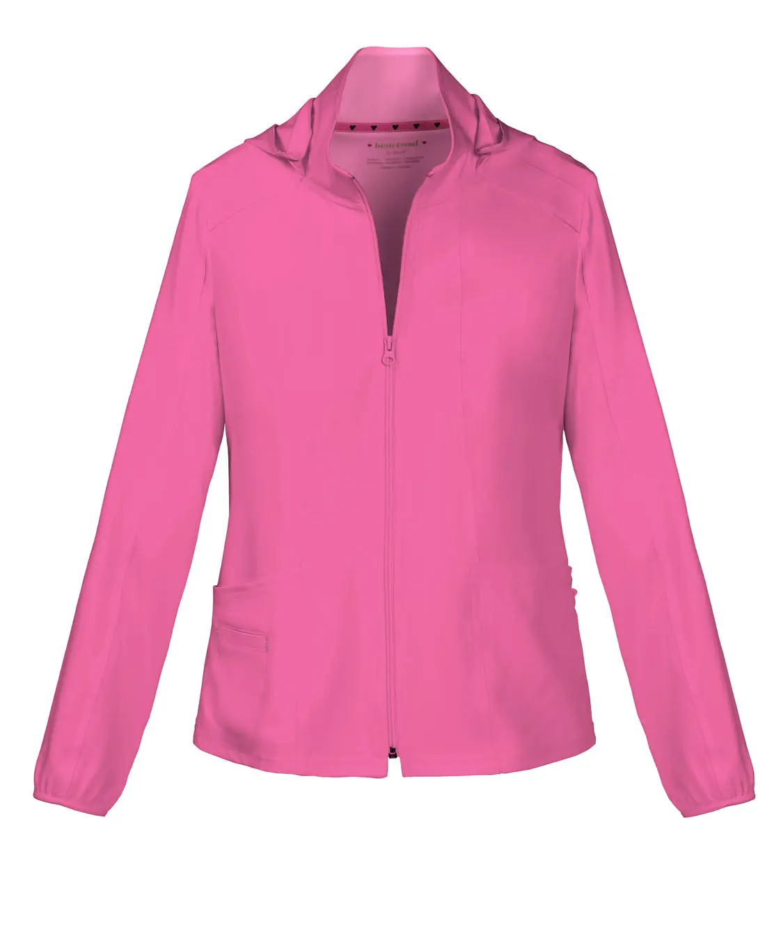 Clearance Heartsoul Zip Front Warm-Up Scrub Jacket