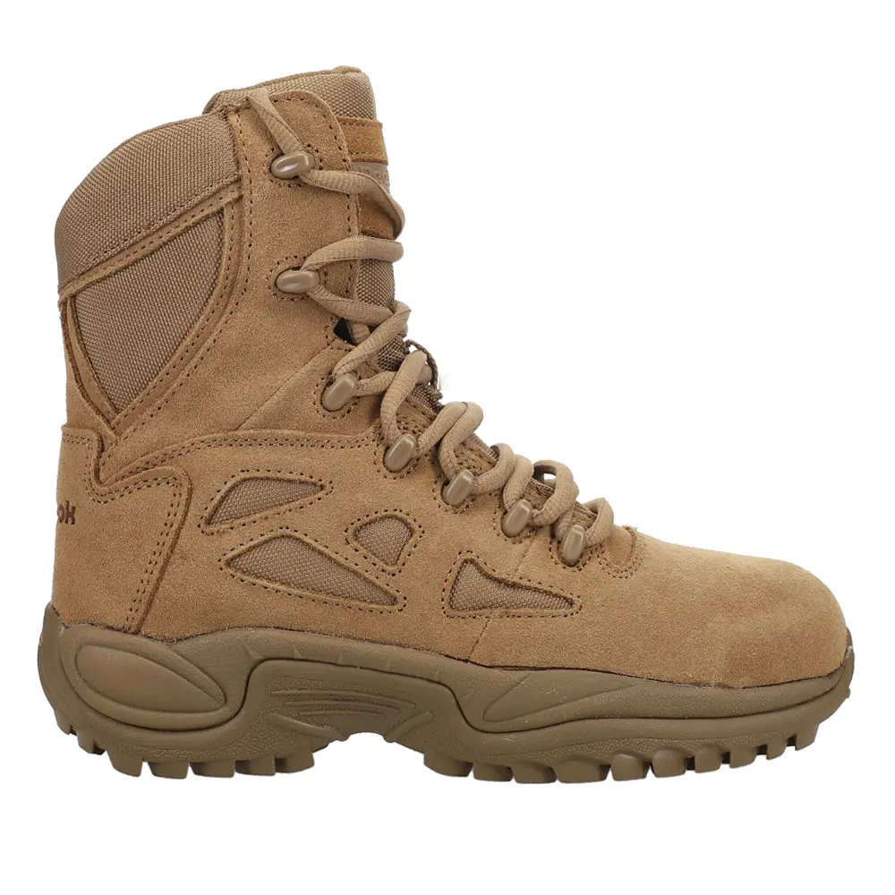 Reebok Work Womens Rapid Response Rb 8 Inch Electrical Composite Toe  Work/Duty - Brown