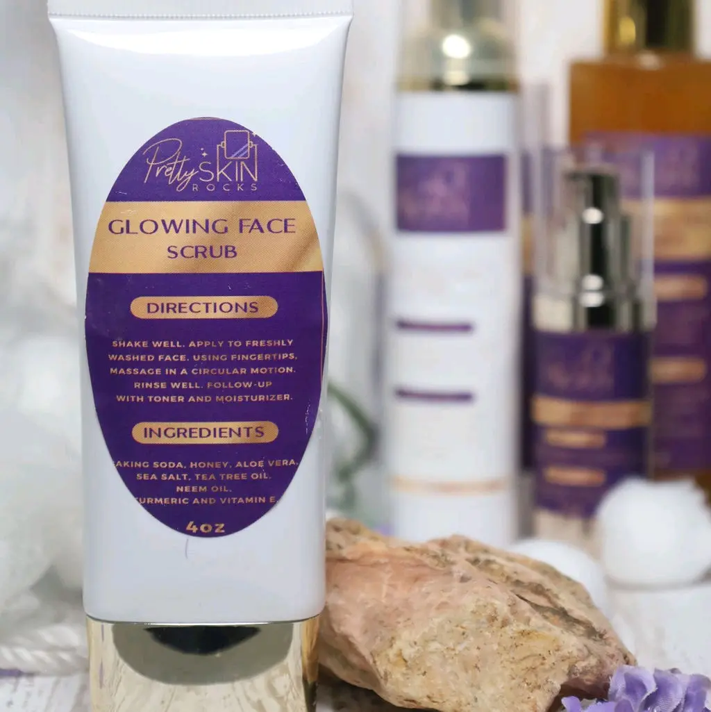 Glowing Face Scrub