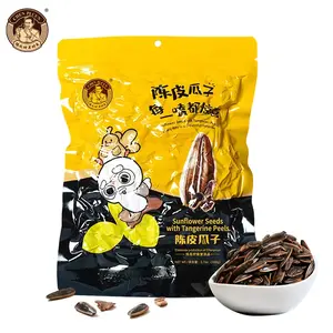 Sunflower Seeds, Tangerine Peels, ResealableBag, Superfood Snack, 5.7 oz (Packof 1)