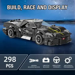 Speed Sport Car Model City Classic Racing Vehicle Building Blocks 1:24 Scale Super Racers Bricks Holiday Gift Desktop Decoration
