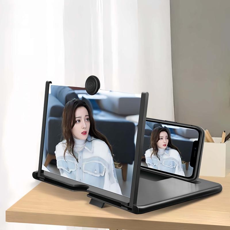 Mobile Phone Magnifier - Ultra-HD Screen Magnifier for Easy TV Viewing Orientation for Landscapes Use Eye Protection Full-Screen Mobile Phone Magnification-10"