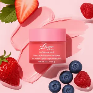 LaserGlow Lip Mask: Overnight Repair, Plumping & Hydration Trio for Smooth, Flawless Lips - Gentle Exfoliating, Nourishing Treatment, Moisture Maintenance