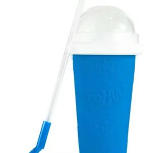 ￼ Kool-Aid Squeezy Slush Cup Green 10 oz Instant Frozen Drink Maker Reusable Parts