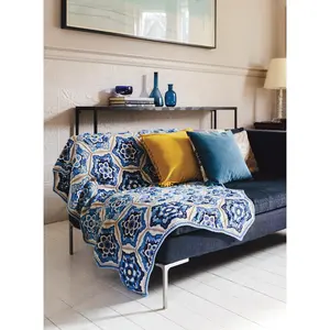 Blue Delft Blanket