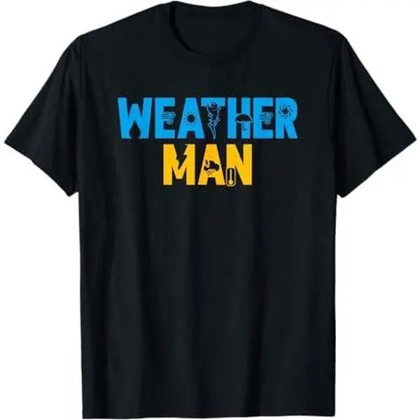 Meteorology Weather Man Meteorologist Storm Forecaster T-Shirt