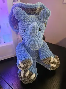 Crochet Dinosaur Plush