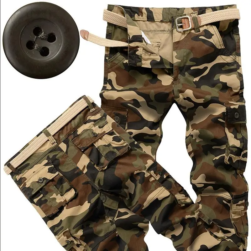 8Pocket khaki camouflage