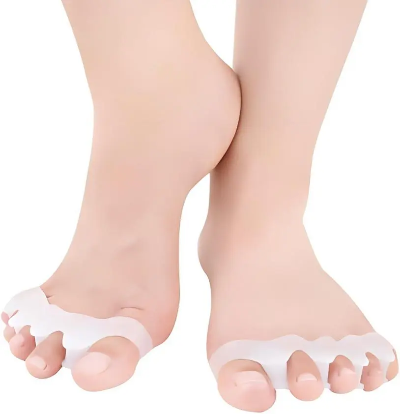 4 Psc Toe Separators/Toe Spacers - For Men and Women - Regular Size – Clear 4 Psc Toe Separators/Toe Spacers - For Men and Women - Regular Size – Clear