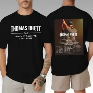 Thomas Rhett Akins The Soundtrack To Life Tour 2026 Dates Unisex 2Sided T-Shirt